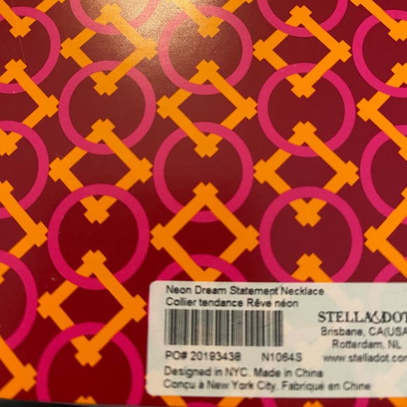 Stella&Dot Neon Dream Statement Necklace - Picture 5 of 5